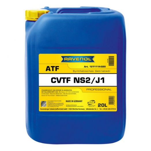Ravenol CVTF NS2/J1 Fluid, 20л