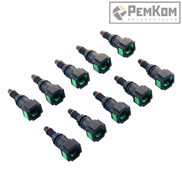 RK01326	* 1118-1104410-30	* Штуцер топливный быстросъемный (прямой) 10 штук. для а/м 1117-1119, 2190-2192