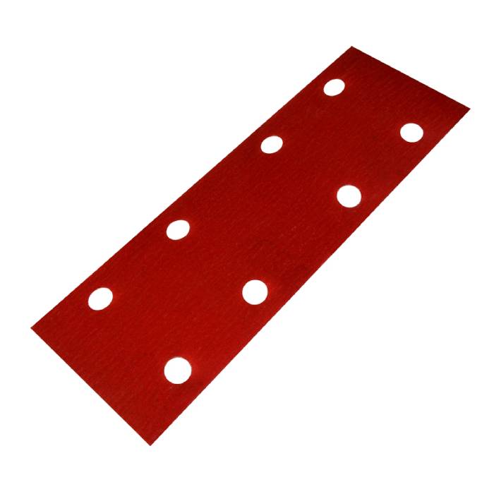 Betacord Абразивная полоска P60 на пластике 70х198мм. 8 отверстий, в упаковке 50шт.