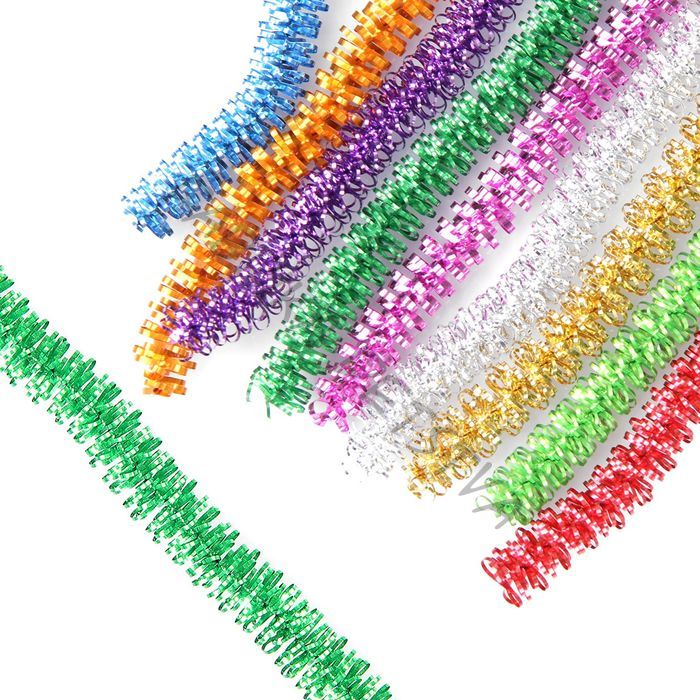 Мишура новогодняя «Фортуна», d=1.2 см, L-200 см, МИКС (10 штук)