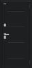 Входная Дверь Bravo Thermo Лайн/BChrome Букле черное/Wenge Melinga 860x2050, 960x2050мм С/ Браво