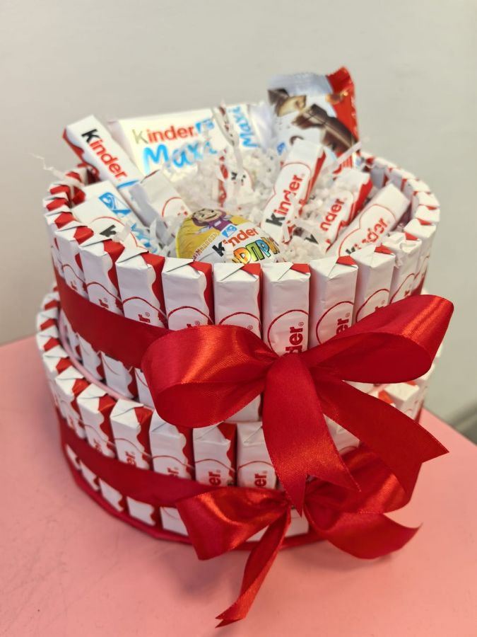 Тортик из Киндер шоколада