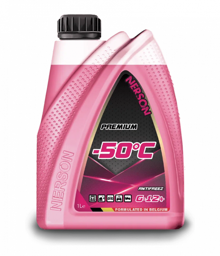 Nerson Antifreeze HD Premium G-12+ -50 °С красный, 1кг