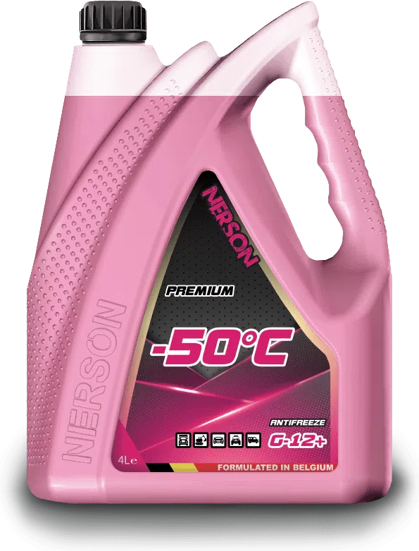 Nerson Antifreeze HD Premium G-12+ -50 °С красный, 4кг