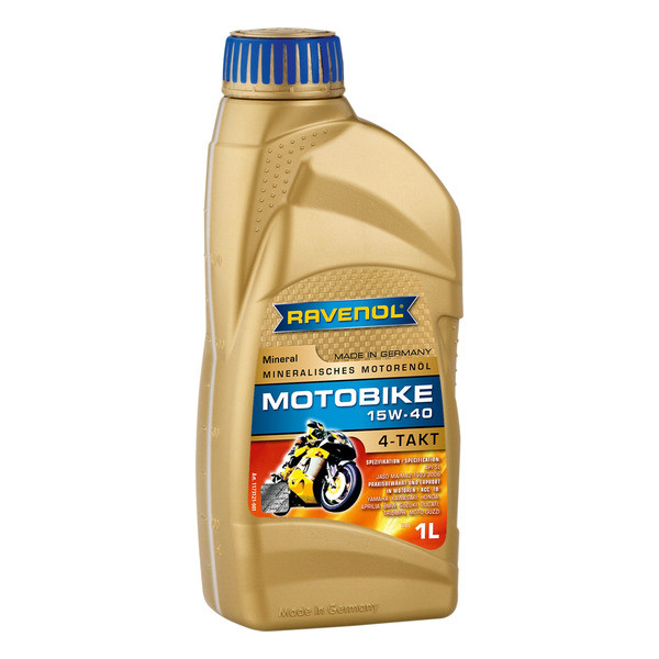 Ravenol Motobike 4-T Mineral 15W-40, 1л