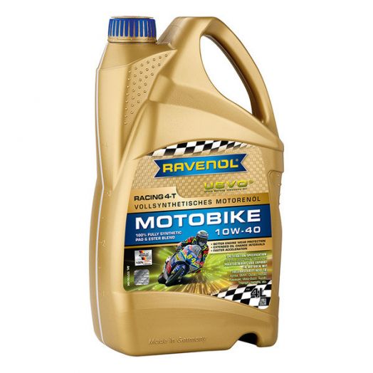 Ravenol Racing 4-T Motobike 10W-40 USVO, 4л
