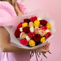 Роза микс 40см от 15 шт