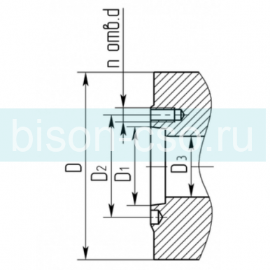 Патрон токарный 3-1000.560.24 1000 мм  БелТАПАЗ (ГОСТ12593 УК15)