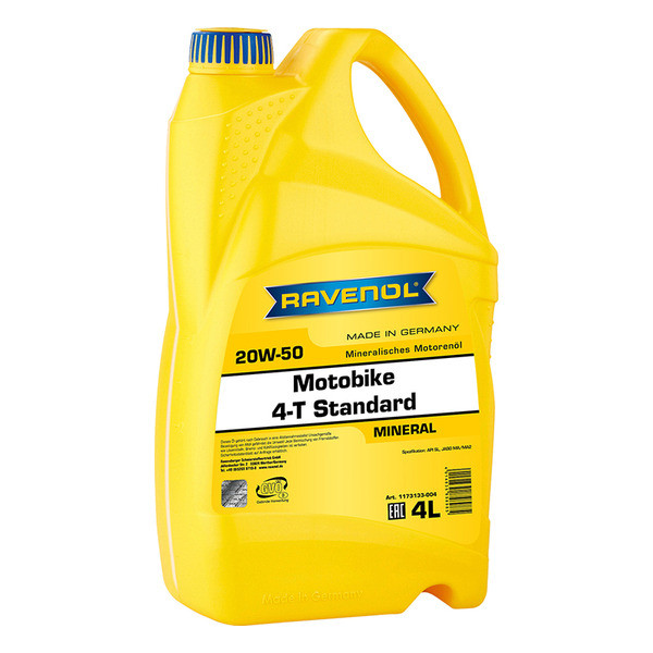 Ravenol Motobike 4-T Standard 20W-50, 4л