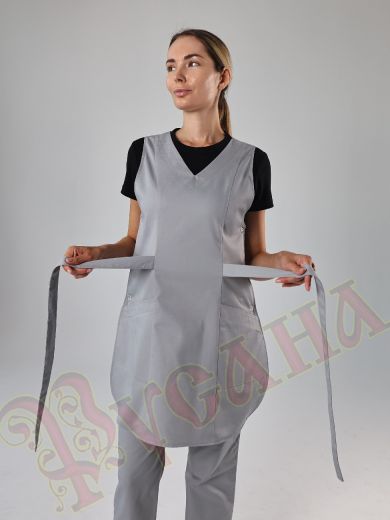 светло-серый сарафан спецодежда