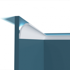 Карниз Потолочный Perfect Plus P153 Д200xШ6xВ4.1см / Перфект Плюс