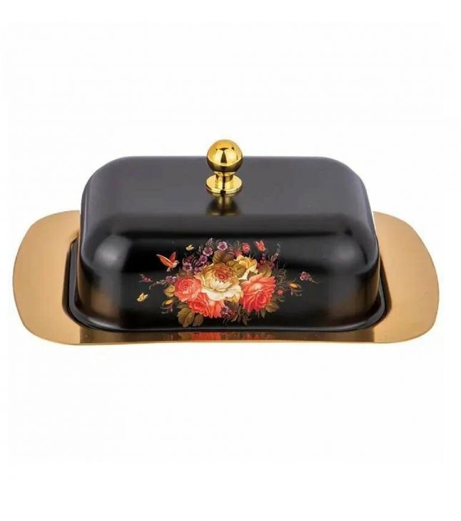 Масленка KELLI KL-0702 "Роскошный Сад"