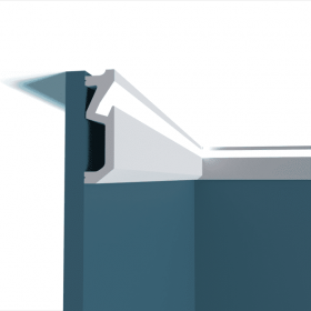 Карниз Потолочный Perfect Plus P176 Д200xВ10xШ2.1см / Перфект Плюс