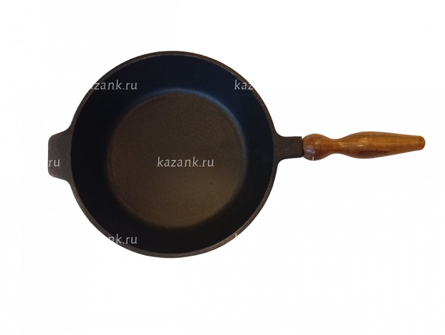 Сковорода чугунная сотейник 24 см