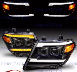 Фары светодиодные, Eagle EYES, на NAVARA D40 / PATHFINDER до 2010 года