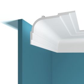 Карниз Потолочный Perfect Plus P104 Д2000xВ140xШ86мм / Перфект Плюс