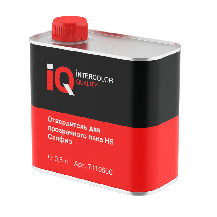 IQ HS Сапфир Отвердитель для прозрачного лака объем 0.5л.