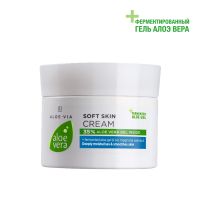 Aloe Vera Мягкий крем-уход для лица и тела с ферментированным гелем Алоэ Вера, 100 мл