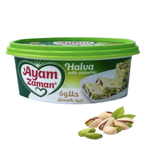 Халва с фисташкой кунжутная 350гр (Сирия)