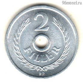 Венгрия 2 филлера 1973