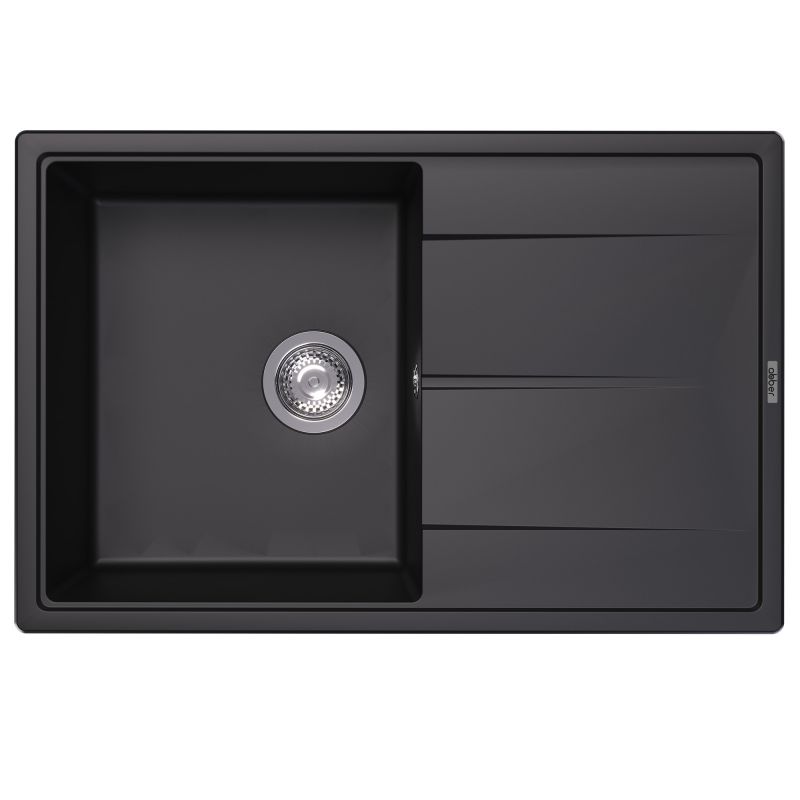 Кухонная мойка ABBER Quarz AQ2904B черная