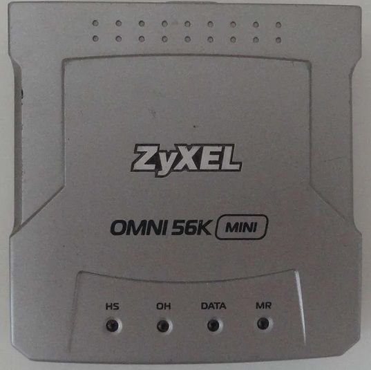 Модем ZyXEL Omni MINI 56k/V92