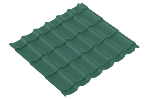 Металлочерепица Monterrey 0.5 Полиэстер RAL 6005