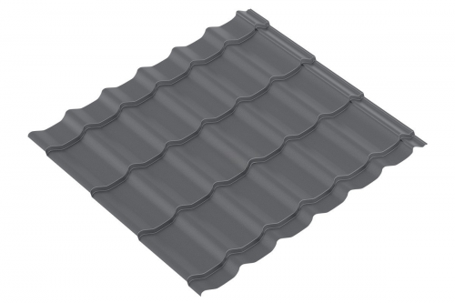 Металлочерепица Monterrey 0.5 Полиэстер RAL 7024