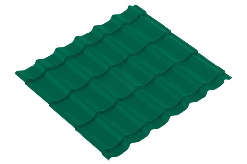 Металлочерепица Monterrey 0.5 Полиэстер RAL 6029