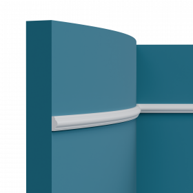 Молдинг Perfect Plus P35F Д200xШ2.5смxТ1.2см / Перфект Плюс.