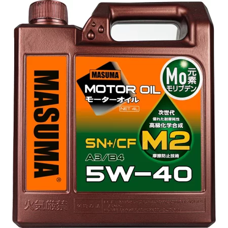 Masuma Motor Oil 5W-40 M2 SN+/CF/A3B4, 4л