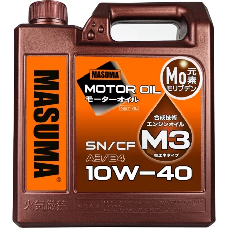 Masuma Motor Oil 10W-40 M3 SN/CF/A3B4, 4л