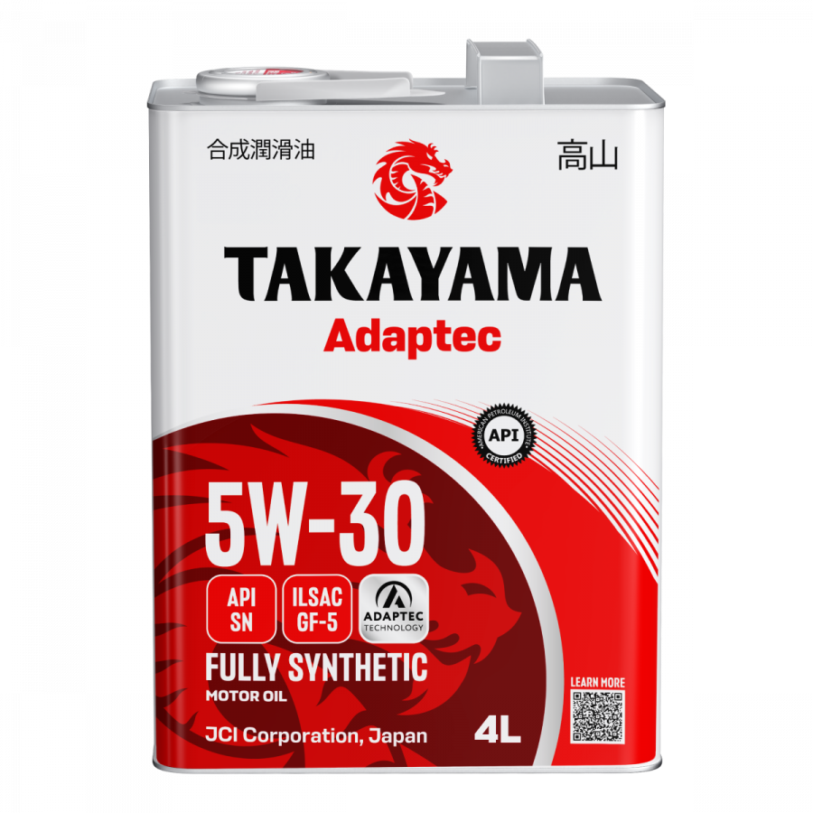 Takayama Adaptec 5W-30 GF-5 SN, 4л