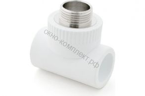 Тройник ПП комбинир.32х1/2 НР