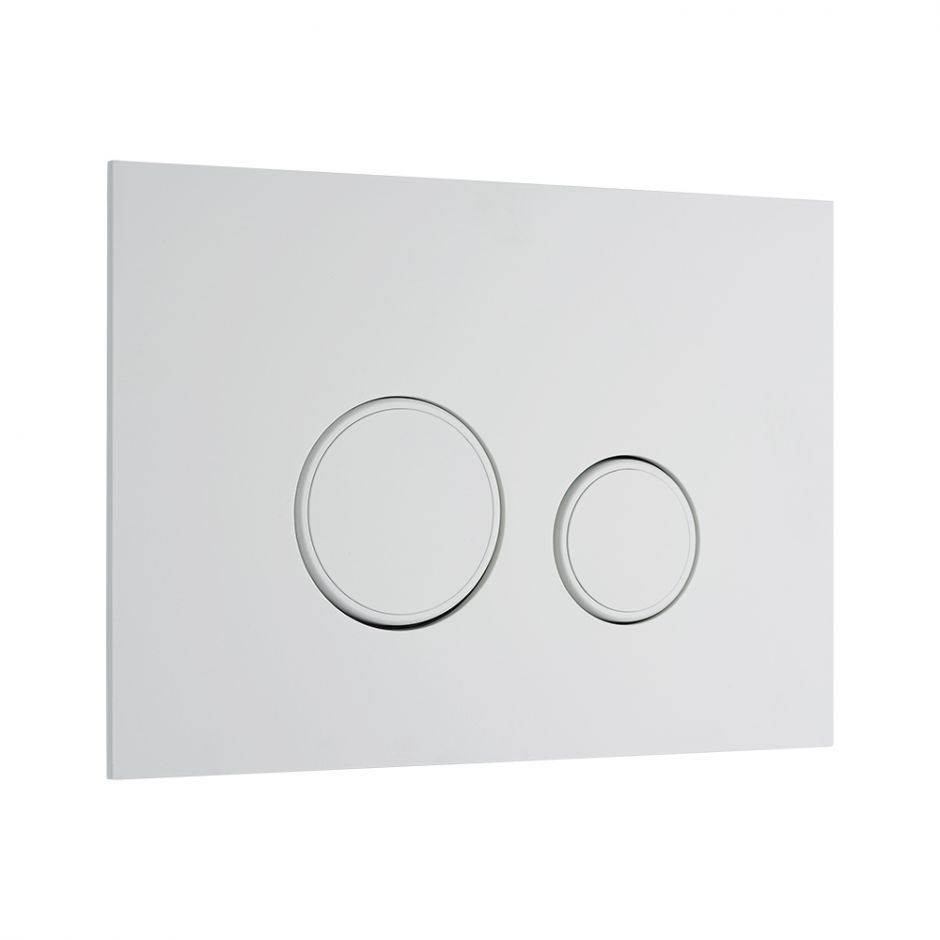 Белая клавиша для смыва KKPOL Aquafiori Sfera 350/AFS/057-00-00