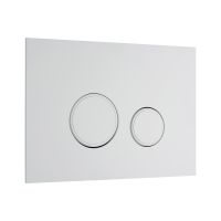 Белая клавиша для смыва KKPOL Aquafiori Sfera 350/AFS/057-00-00 схема 1