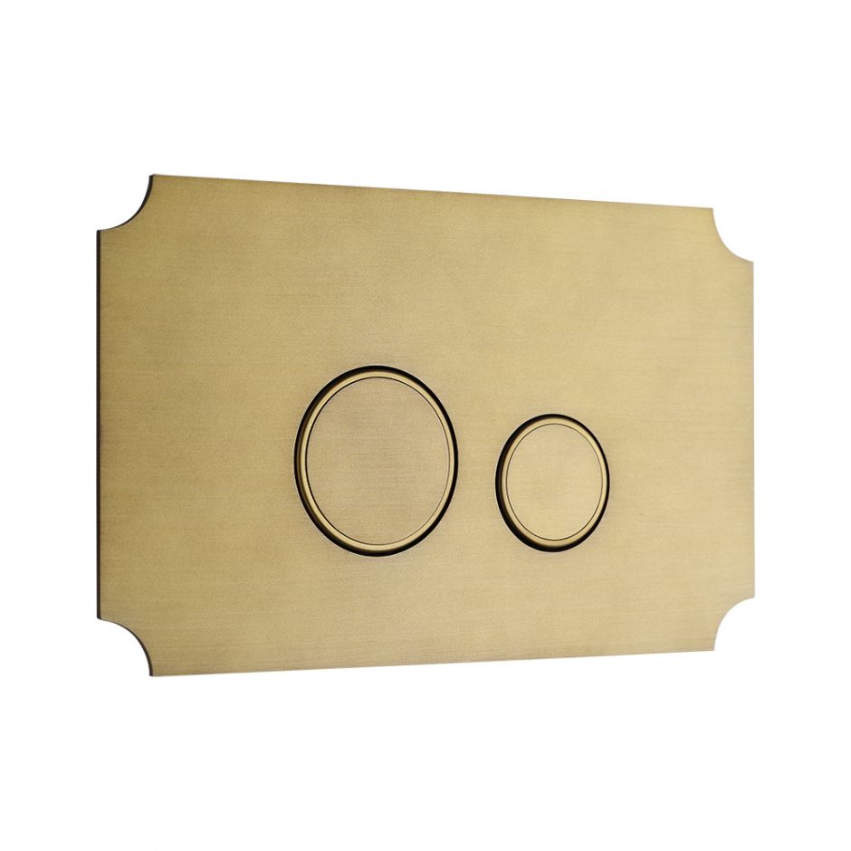 Кнопка для инсталляции унитаза KKPOL Aquafiori Vintage 350/AFV/072-00-00 бронза