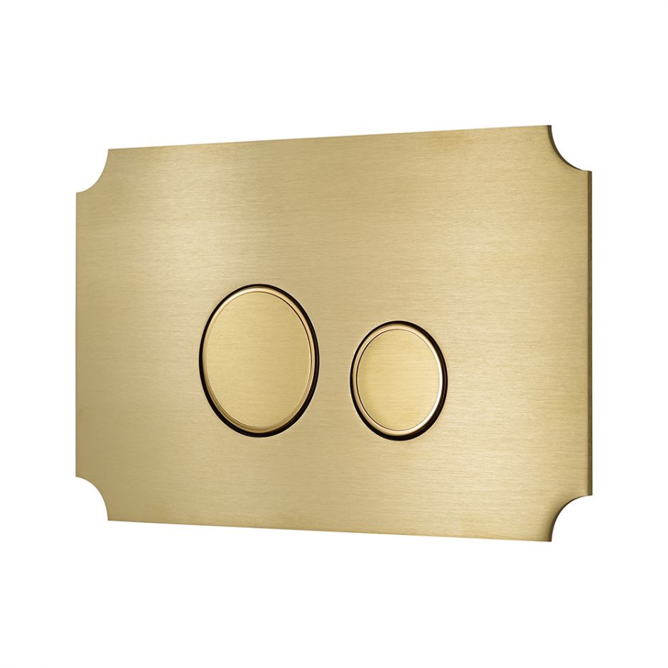 Кнопка для инсталляции унитаза KKPOL Aquafiori Vintage 350/AFV/073-00-00 золото ФОТО