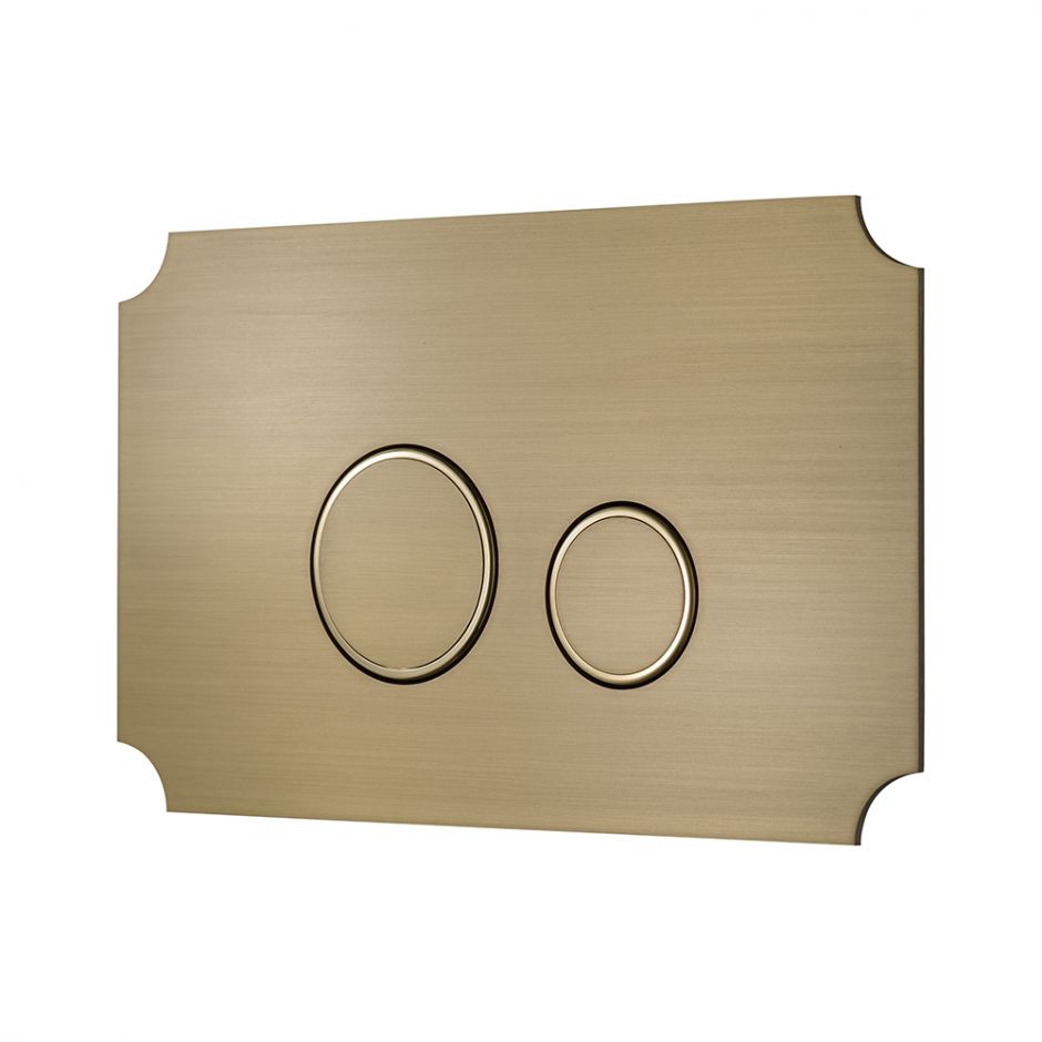 Кнопка для инсталляции KKPOL Aquafiori Vintage 350/AFV/074-00-00 шампань ФОТО