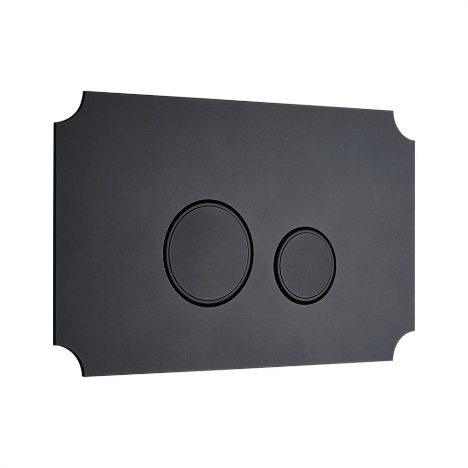 Черная кнопка для инсталляции KKPOL Aquafiori Vintage 350/AFV/075-00-00