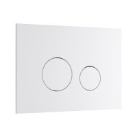 Клавиша смыва KKPOL Mitis 350/PPB/128-00-00 белая схема 1