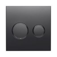 Клавиша смыва KKPOL Uni 350/PPC/004-00-00 черная, с хромированными элементами схема 2 Клавиша смыва KKPOL Uni 350/PPC/004-00-00 черная, с хромированными элементами схема 2