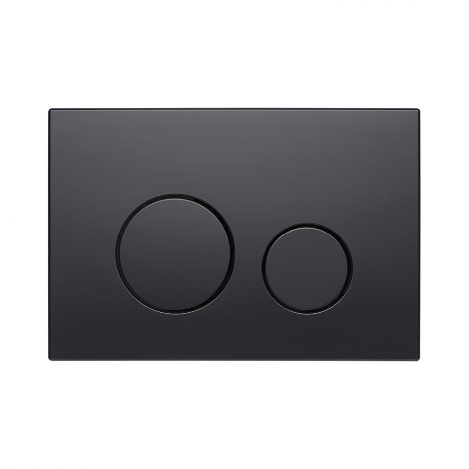 Клавиша для смыва KKPOL M11 350/PPC/005-00-00 черный матовый ФОТО