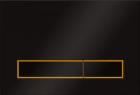 Клавиша для инсталляции KKPOL Vitrum Grande 350/PPC/017-00-05 черный/золотой схема 1