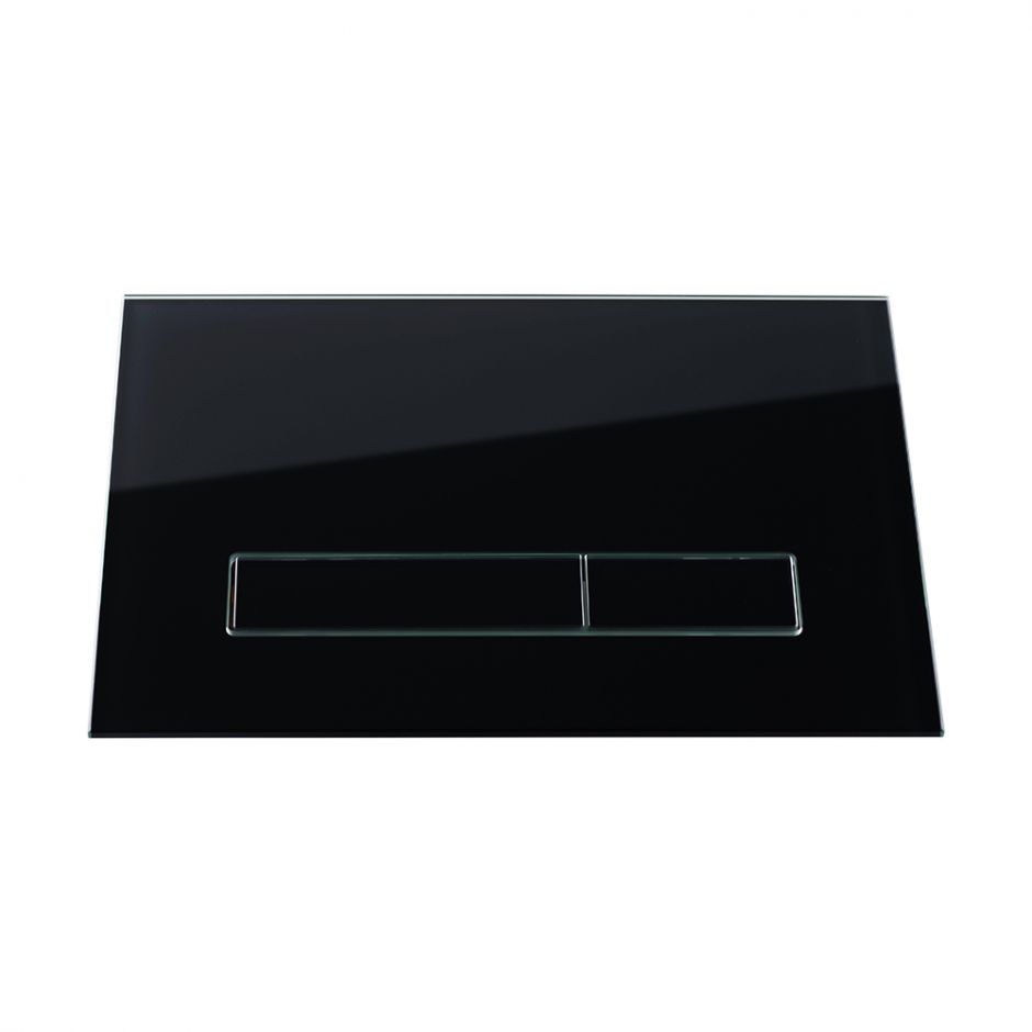 Смывная клавиша KKPOL Vitrum Grande Omnes 350/PPC/111-00-00 цвет черный ФОТО