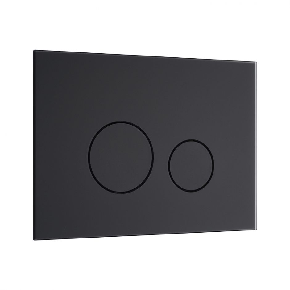 Изображение Клавиша смыва KKPOL Omnes Gelida Orbis 350/PPC/144-00-00 цвет черный матовый