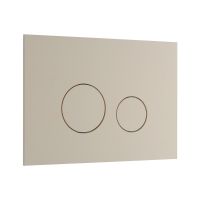 Клавиша смыва KKPOL Mitis 350/PPX/005-00-00 бежевый матовый цвет схема 1