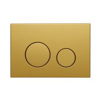 Клавиша для смыва KKPOL M11 350/PPZ/038-00-00 темное золото матовое схема 2