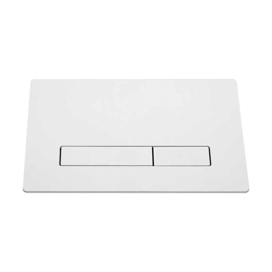 Кнопка для смыва KKPOL Metal Slim 350/PSM/010-00-00 белый цвет ФОТО