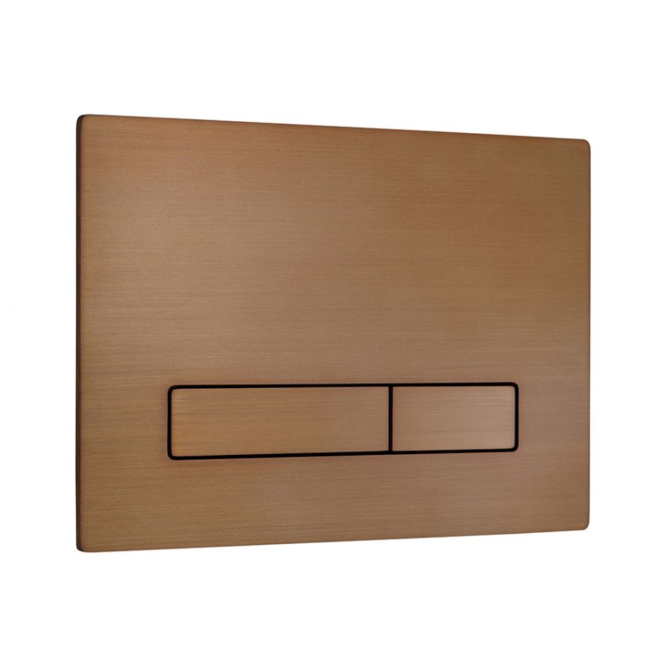 Кнопка для смыва KKPOL Metal Slim 350/PSM/015-00-00 copper